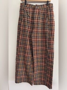 Plaid free people pants